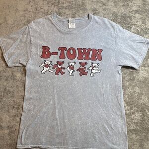 Grateful Dead Gray B-Town Graphic Tee size M {291}